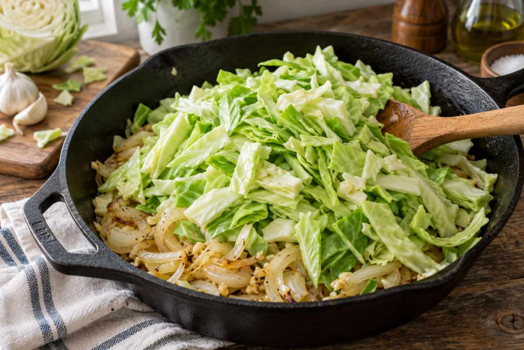 Easy Fried Cabbage Recipes: Buttery Skillet Cabbage With Onions 5 image 31