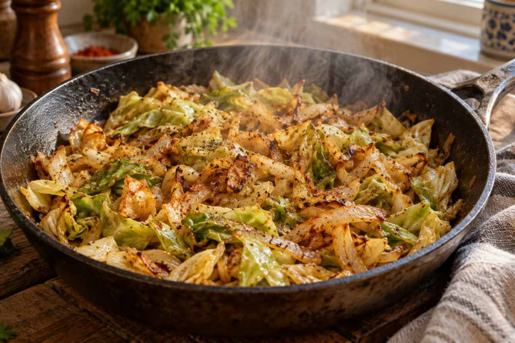 Easy Fried Cabbage Recipes: Buttery Skillet Cabbage With Onions 6 image 32
