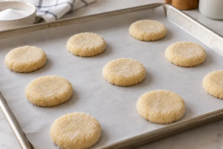 Eggless Sugar Cookies (Soft Vanilla Cookies Without Eggs) 5 Chill and shape for eggless sugar cookies