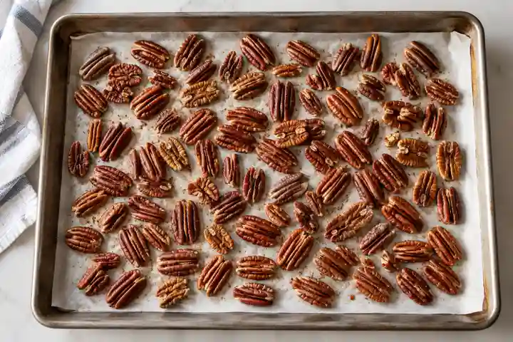 Easy Pecan Pie Recipe Without Corn Syrup 2 Pecan Pie Without Corn Syrup: Toast the pecans