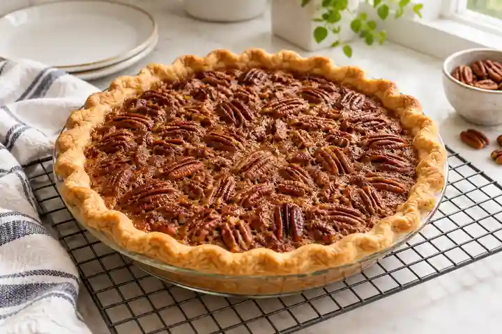 Easy Pecan Pie Recipe Without Corn Syrup 5 Pecan Pie Without Corn Syrup: Bake and cool